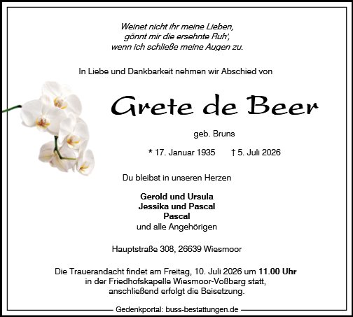 Grete de Beer