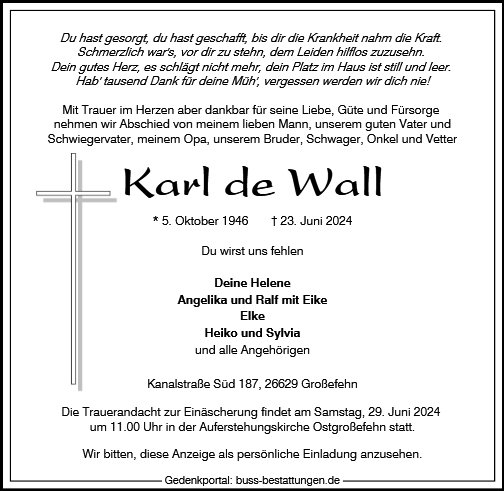 Karl de Wall