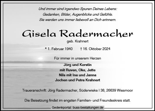 Gisela Radermacher