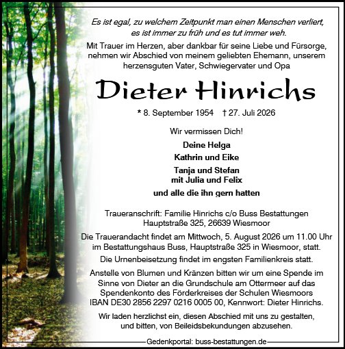 Dieter Hinrichs