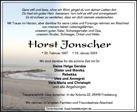 Horst Jonscher