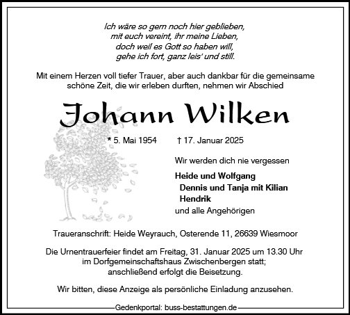 Johann Wilken