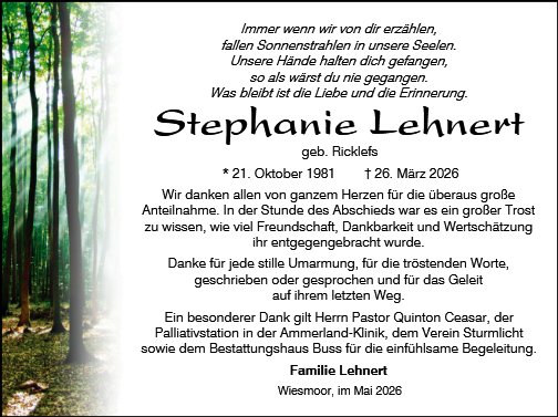 Stephanie Lehnert