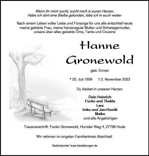 Hanne Gronewold