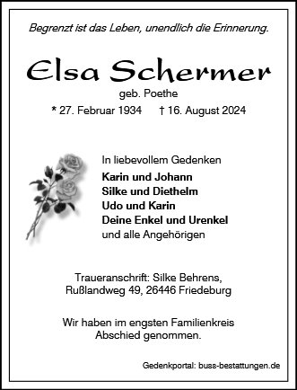 Elsa Schermer