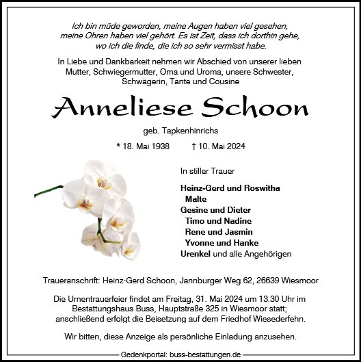 Anneliese Schoon