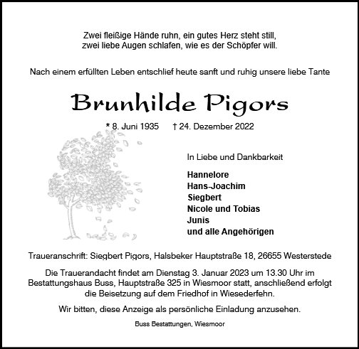 Brunhilde Pigors