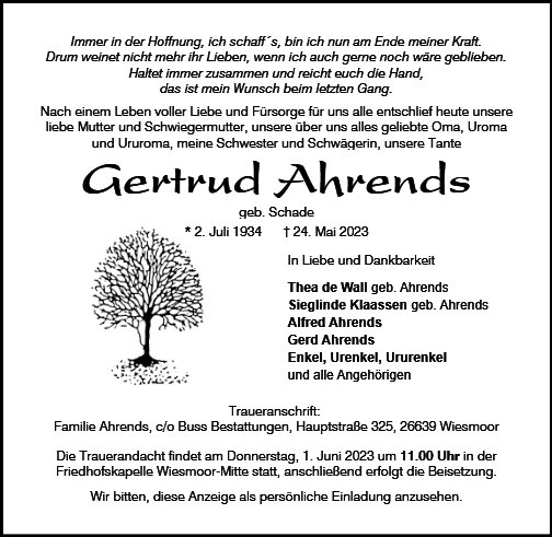 Gertrud Ahrends