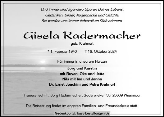 Gisela Radermacher