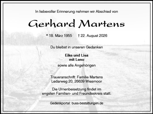 Gerhard Martens