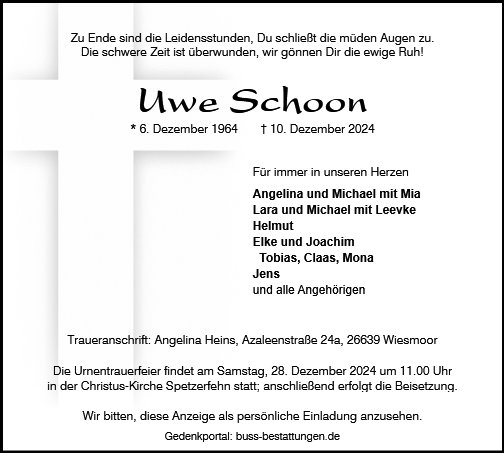 Uwe Schoon