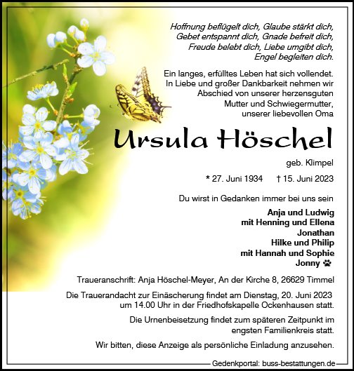 Ursula Höschel