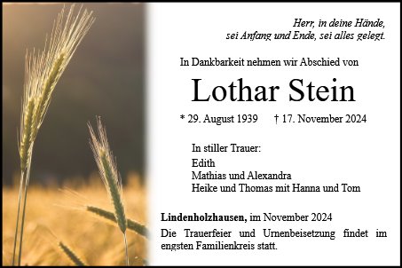 Lothar Stein