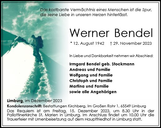 Werner Bendel