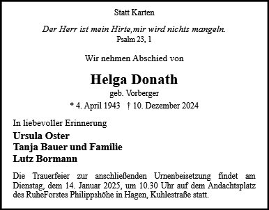 Helga Donath