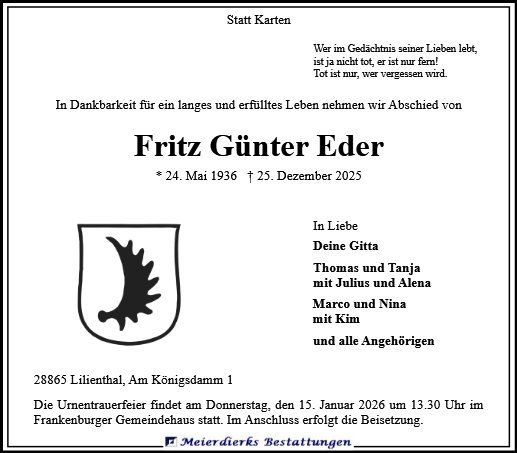 Fritz Günter Eder