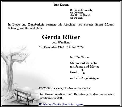 Gerda Ritter