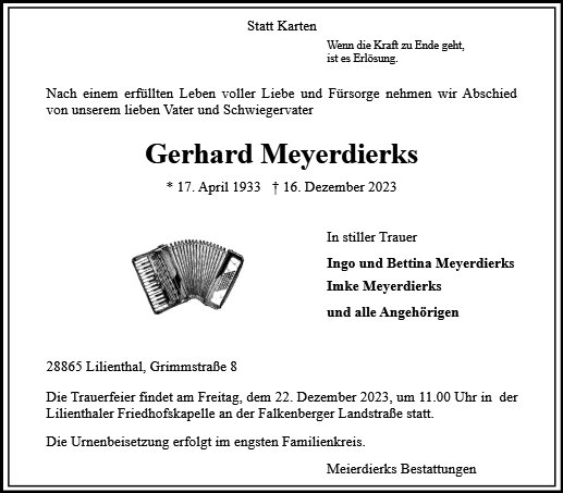 Gerhard Meyerdierks