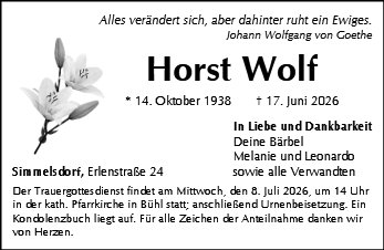 Horst Wolf