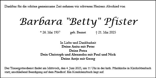Barbara Pfister