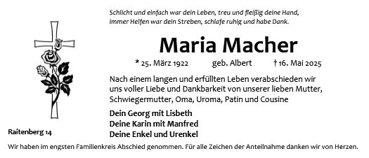 Maria Macher