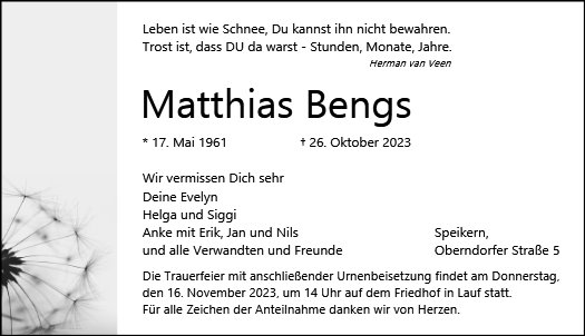 Matthias Bengs