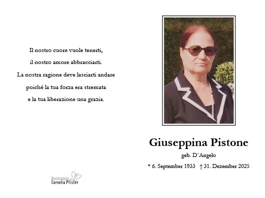 Giuseppina Pistone