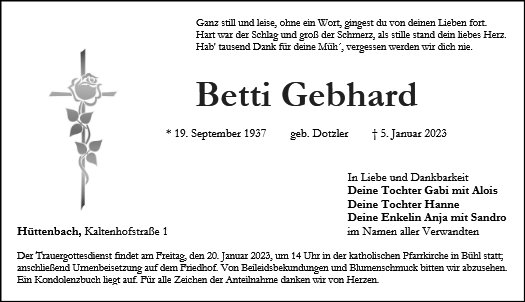 Betti Gebhard