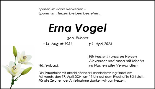 Erna Vogel