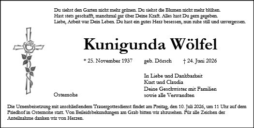 Kunigunda Wölfel