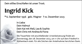 Ingrid Kick