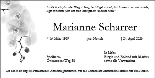 Marianne Scharrer