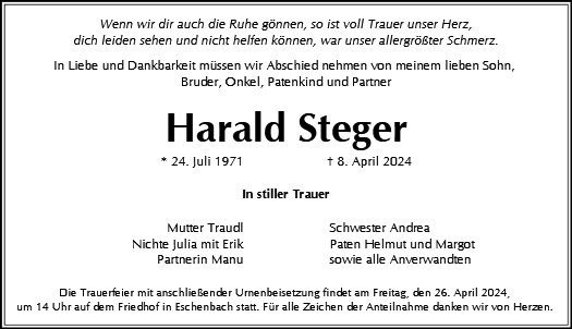 Harald Steger