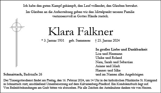 Klara Falkner