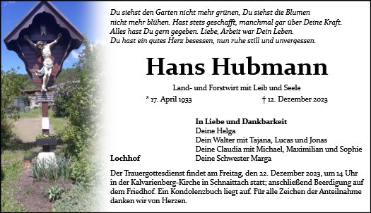 Hans Hubmann