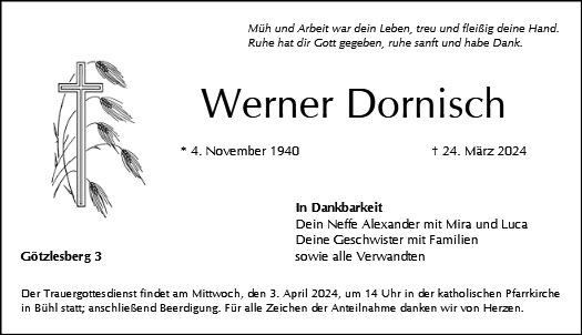 Werner Dornisch