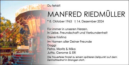 Manfred Riedmüller