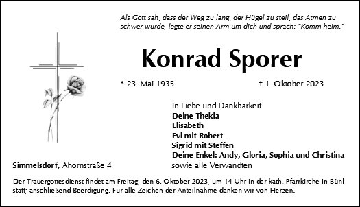 Konrad Sporer
