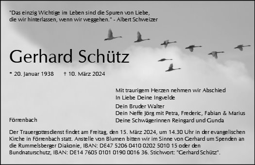 Gerhard Schütz