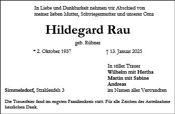 Hildegard Rau