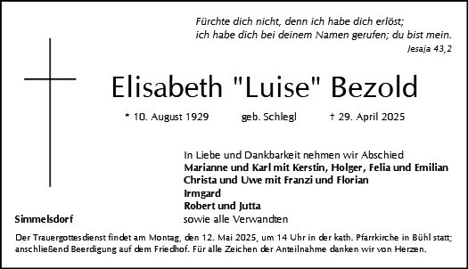 Elisabeth Bezold