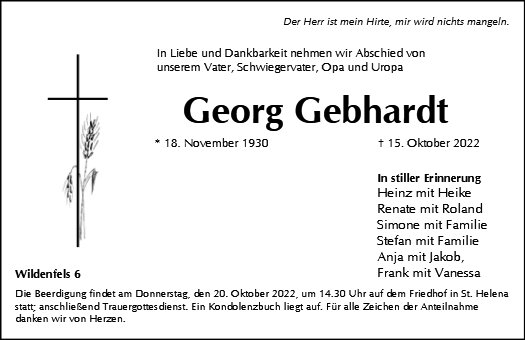 Georg Gebhardt