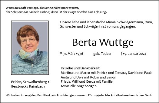 Berta Wuttge