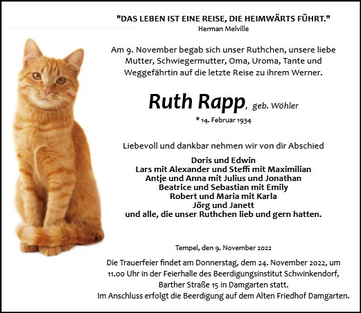 Ruth Rapp
