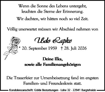 Udo Lapke