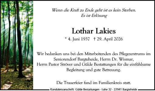 Lothar Lakies