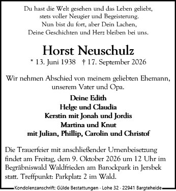 Horst Neuschulz