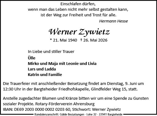 Werner Zywietz