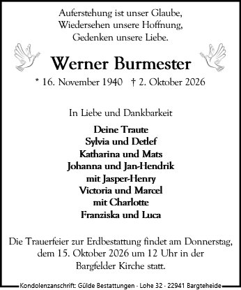 Werner Burmester