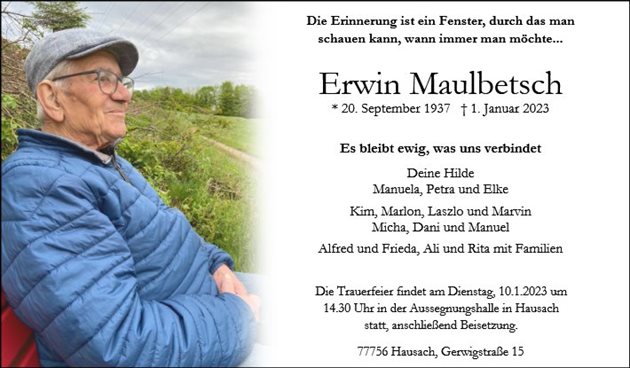 Erwin Maulbetsch